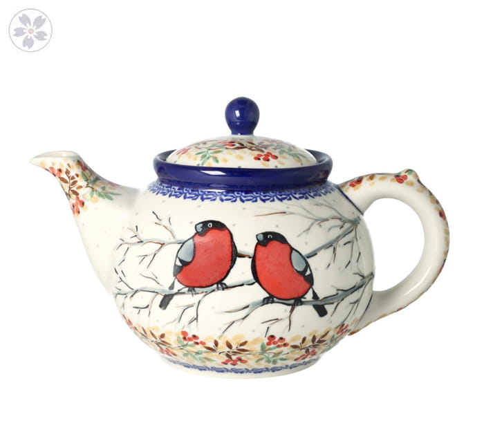 Czajnik Ceramika Artystyczna Bolesławiec do kawy V 1,2 L C060 dekU4908