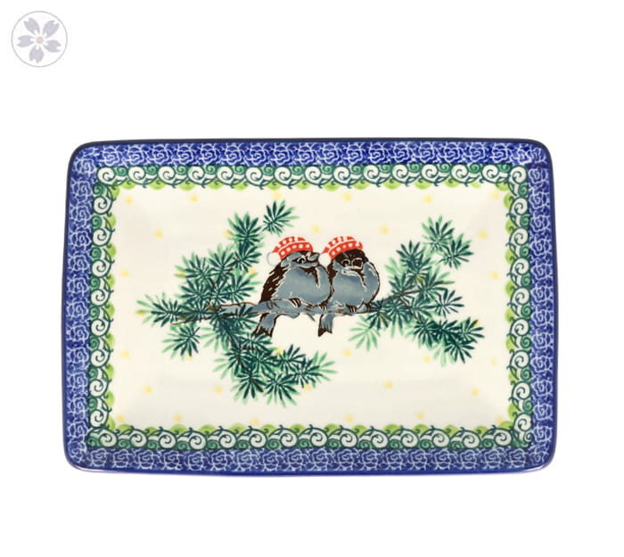 Tacka Ceramika Artystyczna Bolesławiec sushi C21 dekU4998