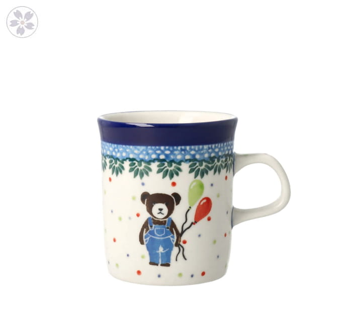 Kubek Ceramika Artystyczna Bolesławiec mini V 0,15 L K328 dekU4885