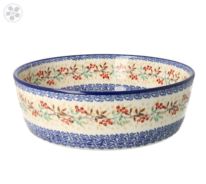 Miska Ceramika Artystyczna Bolesławiec na owoce V 2,0 L F32 dekU4908