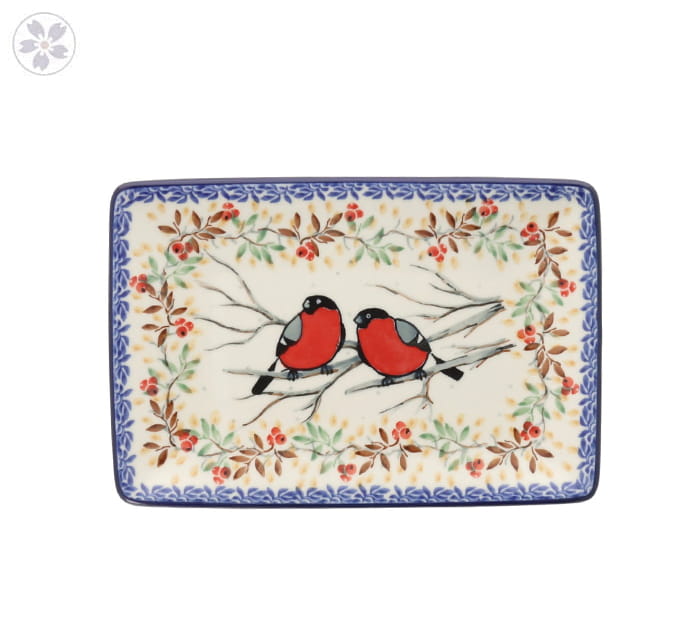 Tacka Ceramika Artystyczna Bolesławiec sushi C27 dekU4908