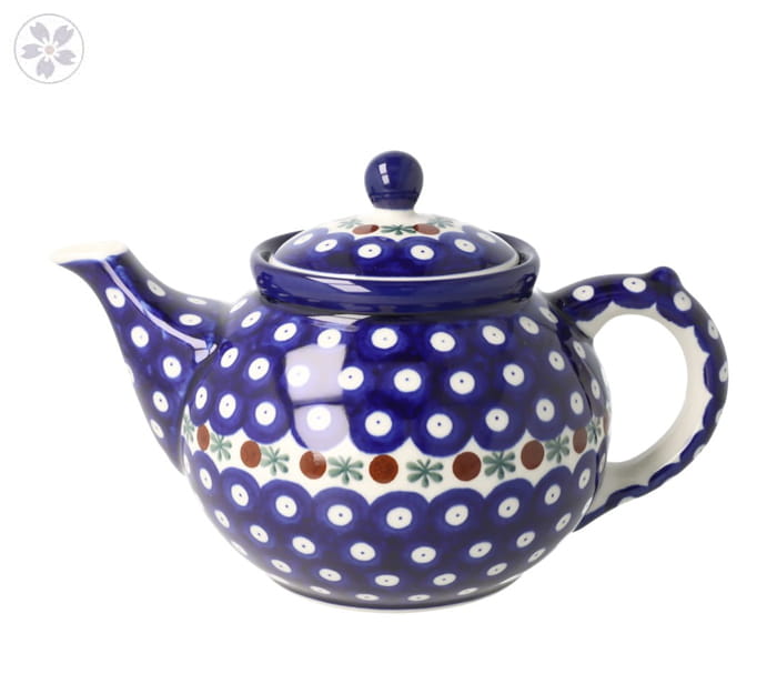 Czajnik Ceramika Artystyczna Bolesławiec do kawy V 1,2 L C060 dek70X