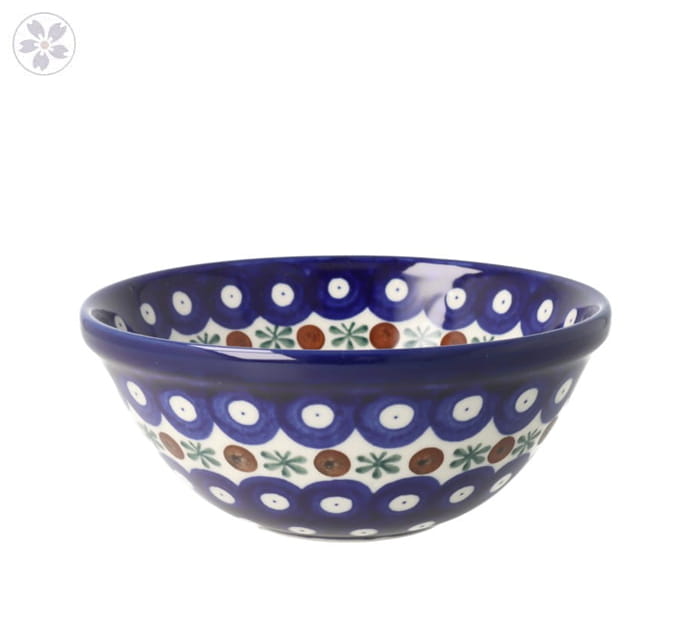 Miska Ceramika Artystyczna Bolesławiec na przekąski V 0,4 L M059 dek70X