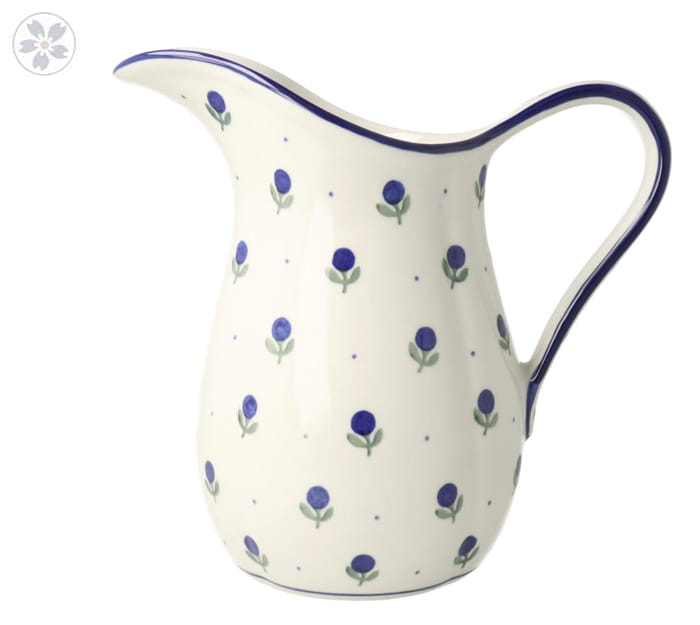 Dzbanek Ceramika Artystyczna Bolesławiec na wodę V 1,3 L B35 dek135X