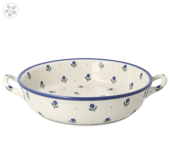 Rondel Ceramika Artystyczna Bolesławiec 23 cm C39 dek135X