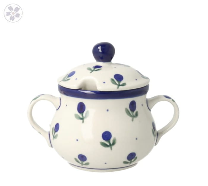 Cukiernica uszka V 0,2 L Ceramika Artystyczna Bolesławiec C035 dek135X