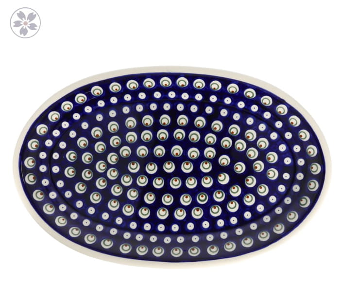 Półmisek dł. 35,4 cm Bolesławiec GU1265DEK487