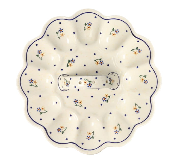 Talerz jajeczny ø 24,0 cm Bolesławiec GU1559DEK111