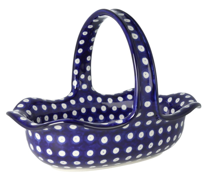 Koszyk Ceramika Artystyczna Bolesławiec 876dek70AX