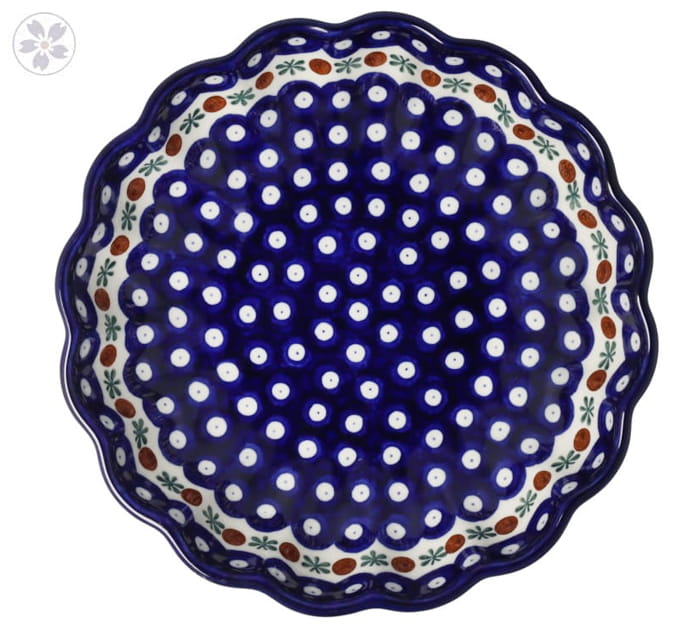 Miska falbanka Ø 19,5 cm Ceramika Artystyczna Bolesławiec M248 dek70X