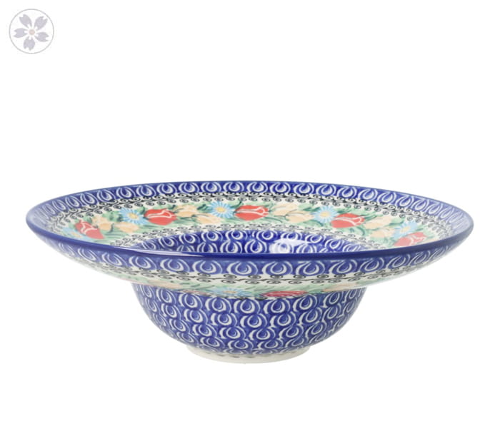 Talerz do makaronu Ceramika Artystyczna Bolesławiec D86 dekU4475