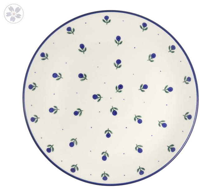 Talerz Ceramika Artystyczna Bolesławiec Ø 26,5 cm B12 dek135X