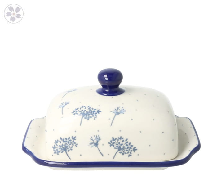 Maselnica Ceramika Artystyczna Bolesławiec kostka masła M295 dek2812X