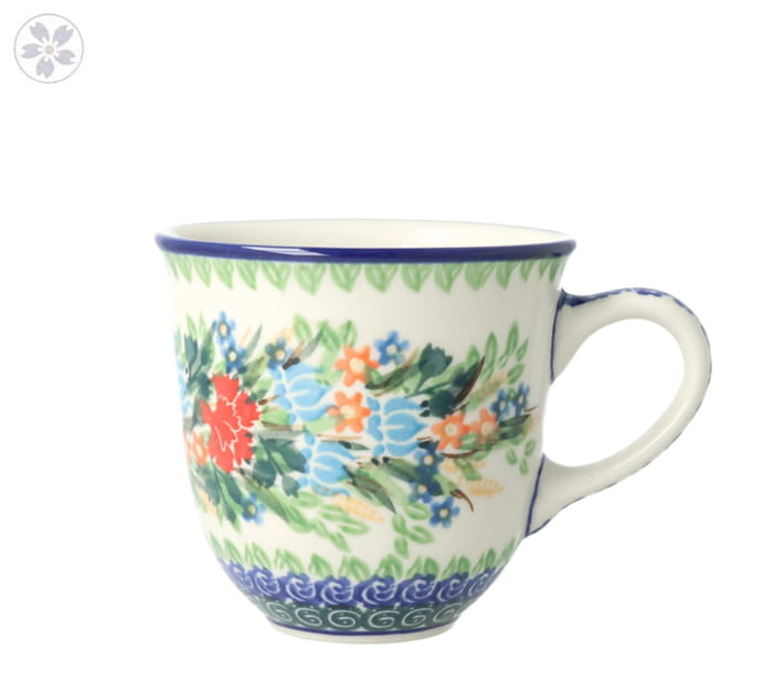 Filiżanka V 0,3 L Ceramika Artystyczna Bolesławiec F824 dekU3195