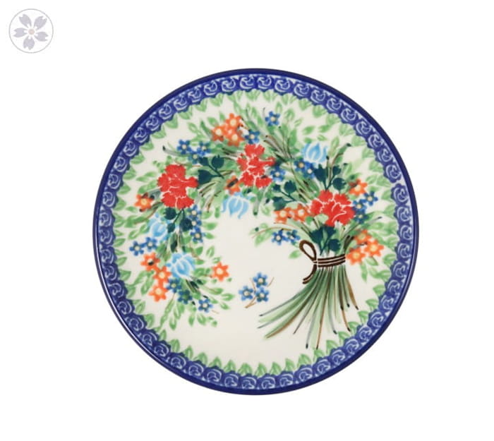 Talerz Ceramika Artystyczna Bolesławiec deserowy Ø 16 cm T261 dekU3195