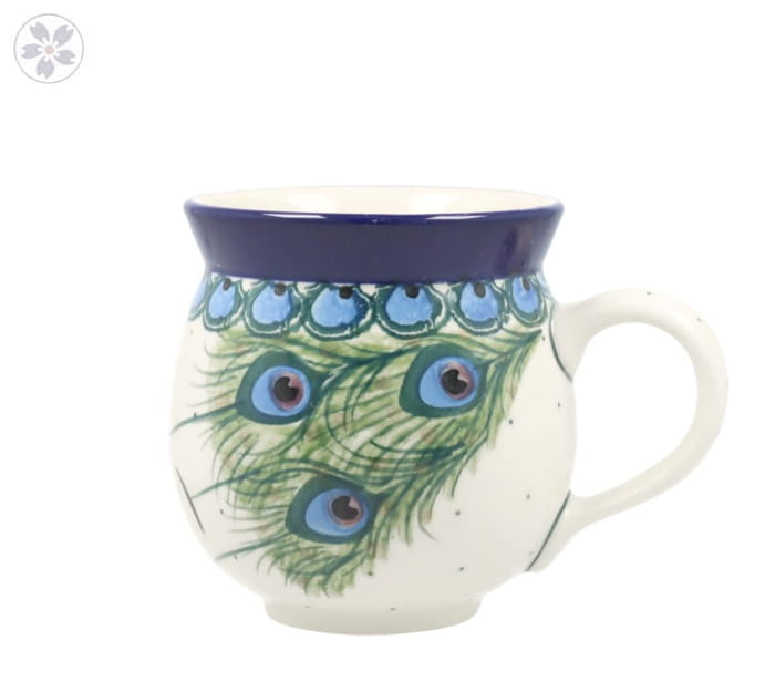 Kubek czeski V 0,35 L Ceramika Artystyczna Bolesławiec K070 dek2127X