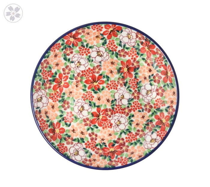 Talerz Ceramika Artystyczna Bolesławiec śniadaniowy Ø 20 cm T086 dekU5004