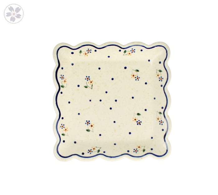 Talerz kwadratowy falbanka GU1610DEK111