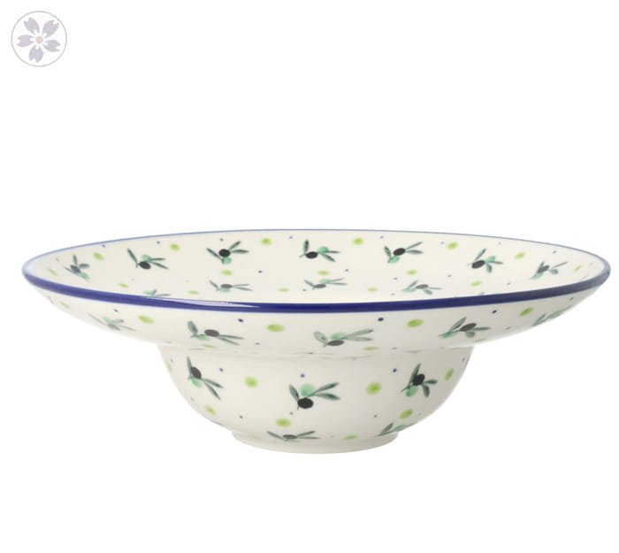 Talerz do makaronu Ceramika Artystyczna Bolesławiec D86 dek2414X