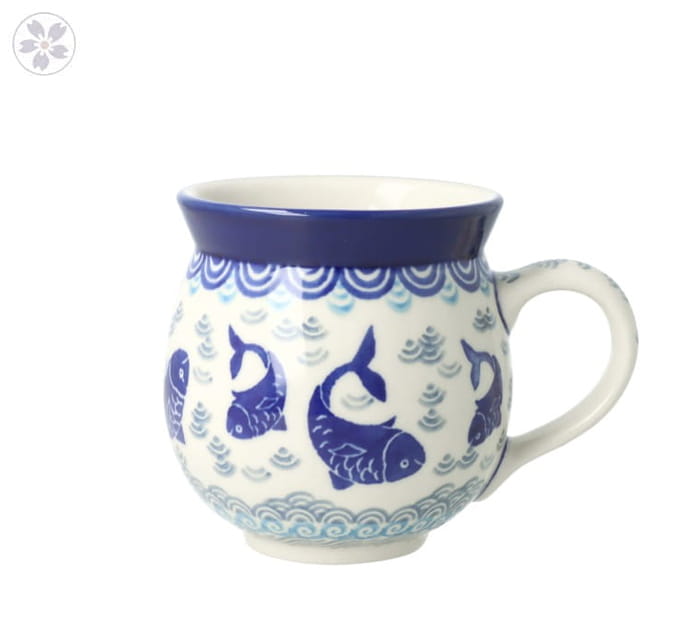 Kubek czeski V 0,35 L Ceramika Artystyczna Bolesławiec K070 dek2372X