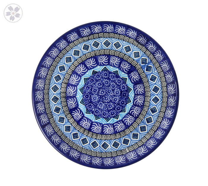 Talerz śniadaniowy Ø 20 cm Ceramika Artystyczna Bolesławiec T086 dek1917X