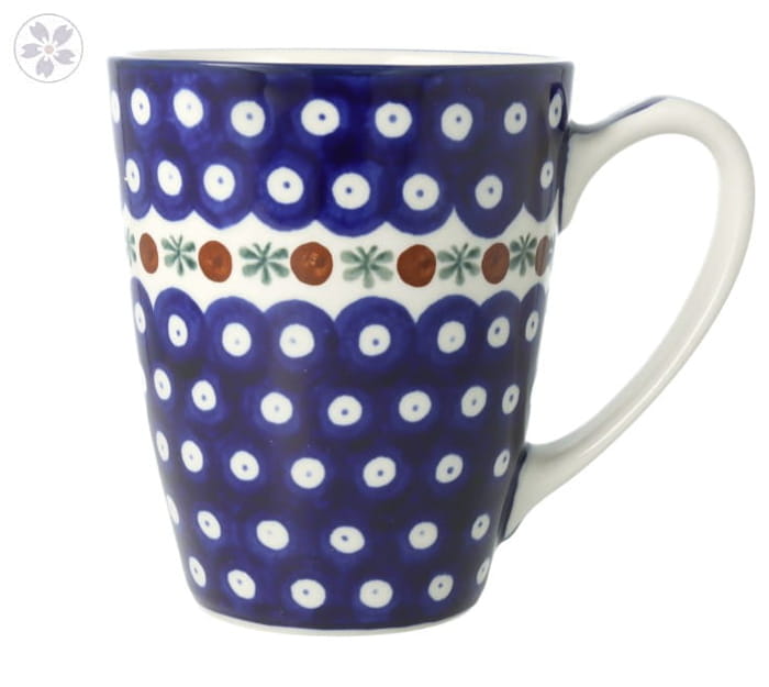 Kubek duży V 0,65 L Ceramika Artystyczna Bolesławiec D60 XL dek70X