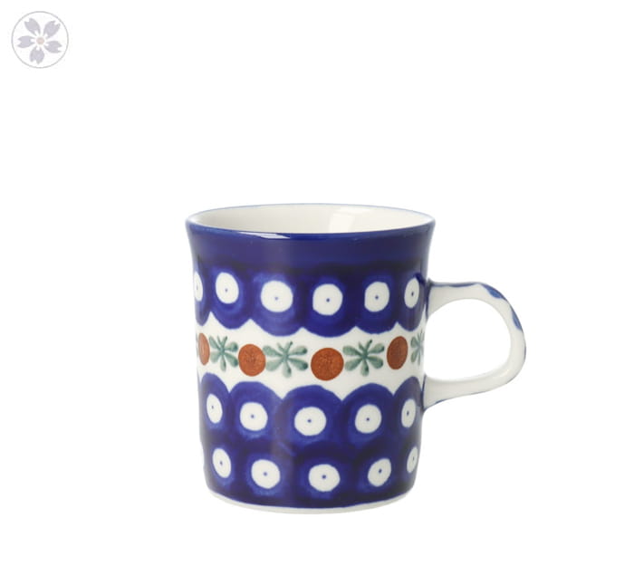 Kubek mini V 0,15 L Ceramika Artystyczna Bolesławiec K328 dek70X