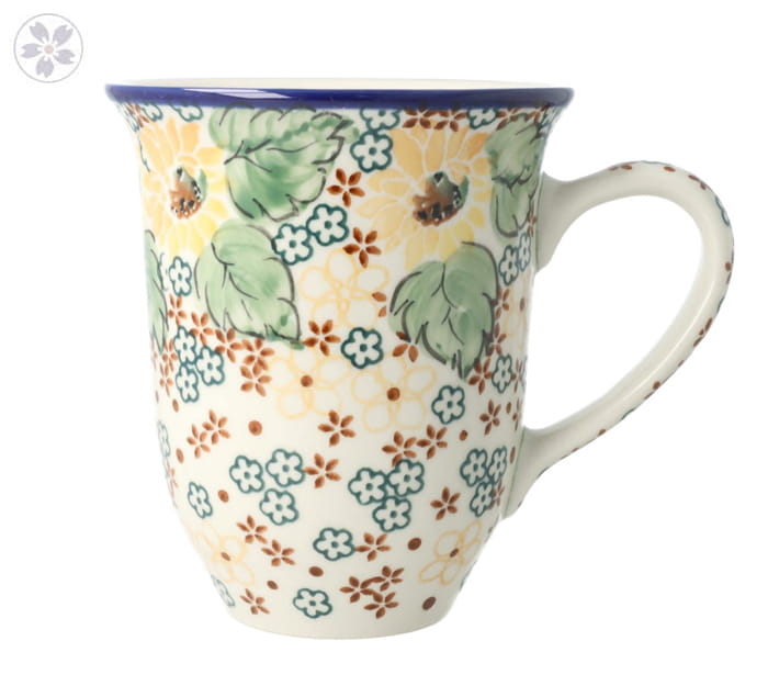 Kubek Latte V 0,45 L Ceramika Artystyczna Bolesławiec K826 dekU4742