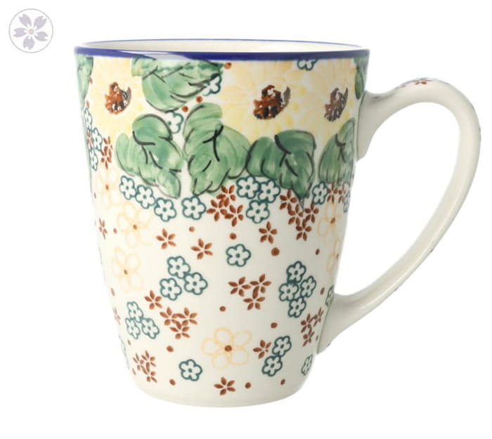 Kubek duży V 0,65 L Ceramika Artystyczna Bolesławiec D60 XL dekU4742