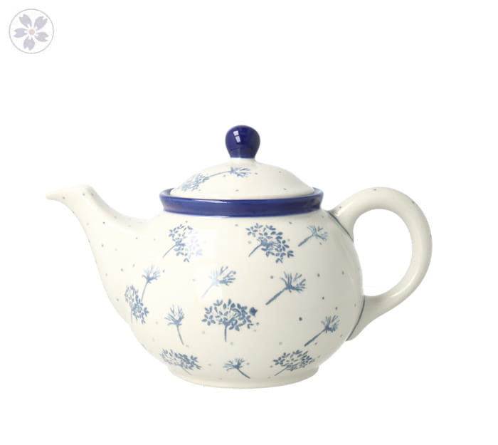 Czajnik Ceramika Artystyczna Bolesławiec do herbaty Sitko V 0,9 L E22 dek2812X