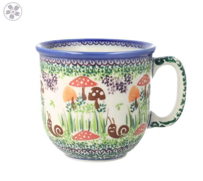Kubek Ola V 0,25L Grzybki Galia Bolesławiec
