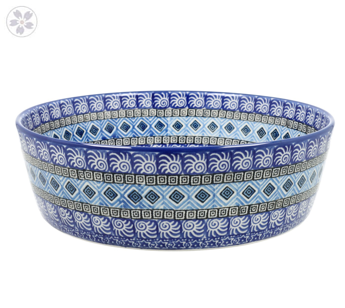 Miska na owoce V 2,0 L Ceramika Artystyczna Bolesławiec F32 dek1917X