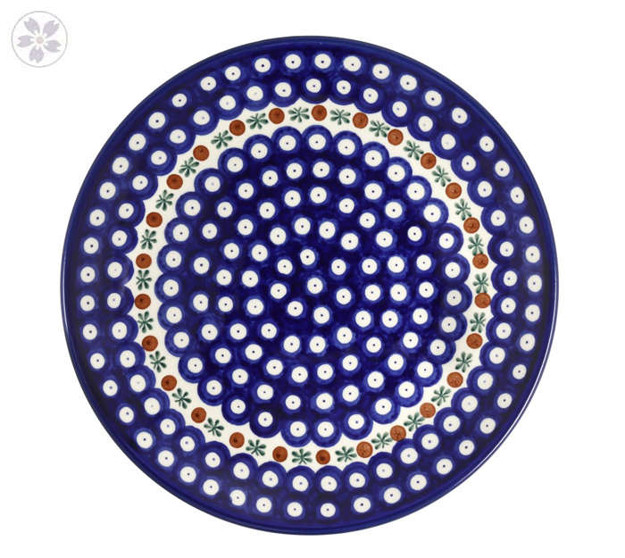 Talerz Ceramika Artystyczna Bolesławiec Ø 26,5 cm B12 dek70X