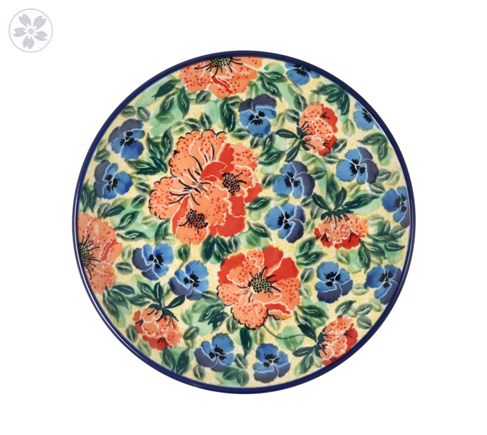 Talerz Ceramika Artystyczna Bolesławiec śniadaniowy Ø 20 cm T086 dekU4704