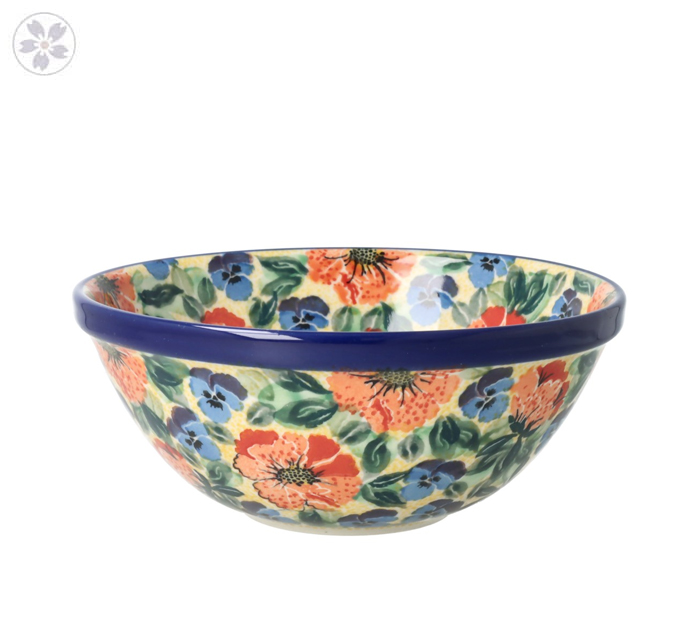 Miska na zupę V 0,65 L Ceramika Artystyczna Bolesławiec M058 dekU4704