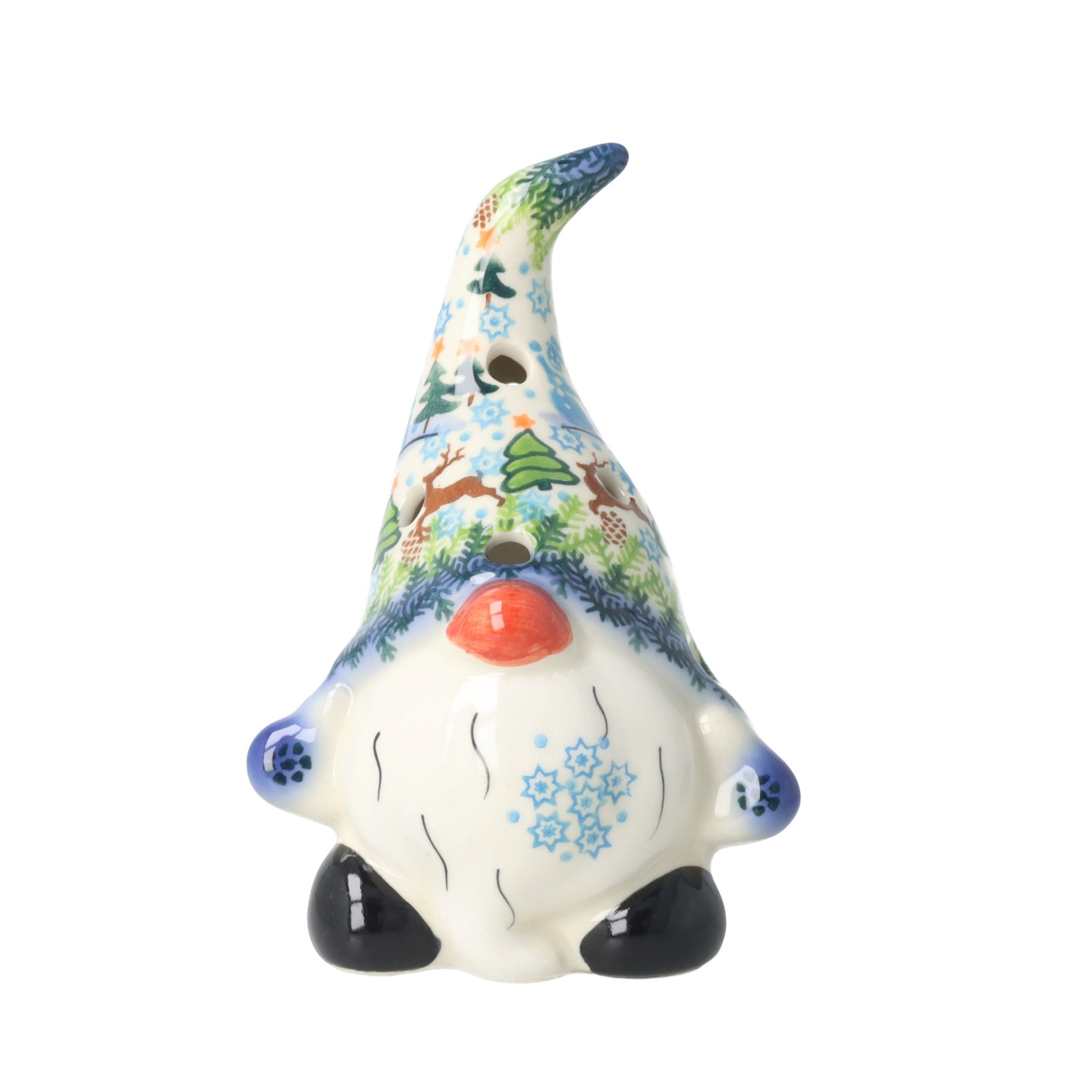 Krasnal lampion wys. 15 cm Górka Galia