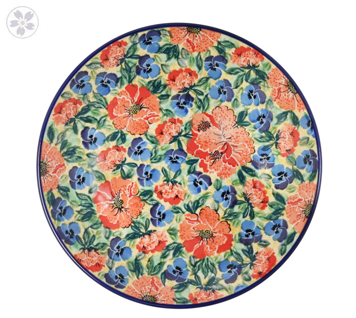 Talerz Ceramika Artystyczna Bolesławiec Ø 26,5 cm B12 dekU4704