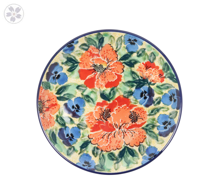 Talerz Ceramika Artystyczna Bolesławiec deserowy Ø 16 cm T261 dekU4704