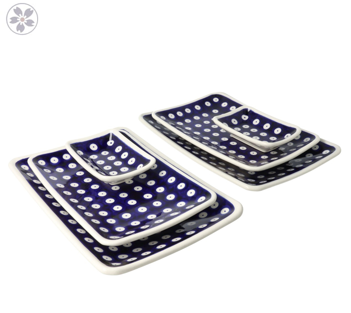 Zestaw do sushi maxi Ceramika Bolesławiec DEK42