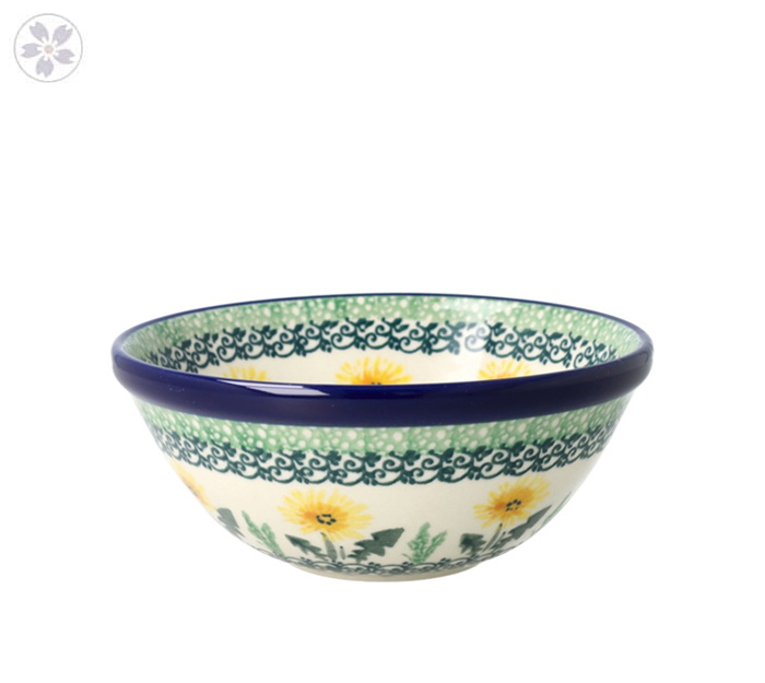 Miska Ceramika Artystyczna Bolesławiec na przekąski V 0,4 L M059 dek2638X