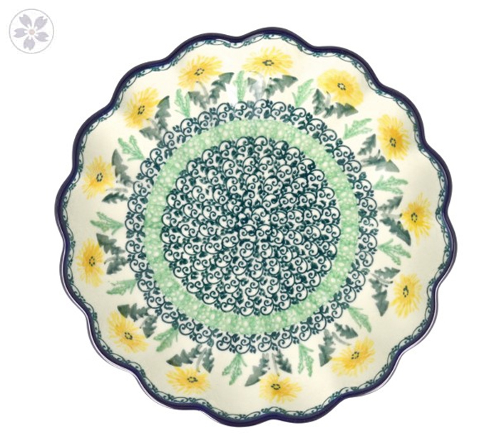 Miska falbanka Ø 19,5 cm Ceramika Artystyczna Bolesławiec M249 dek2638X