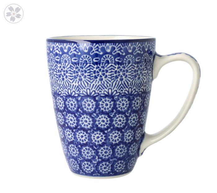 Kubek do herbaty V 0,3 L Ceramika Artystyczna Bolesławiec D05 dek0884X