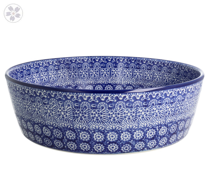 Miska na owoce V 2,0 L Ceramika Artystyczna Bolesławiec F32 dek884X