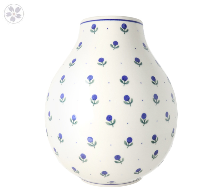 Wazon pękaty Ceramika Artystyczna Bolesławiec F14 dek135X