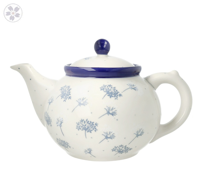 Czajnik do kawy V 1,2 L Ceramika Artystyczna Bolesławiec C060 dek2812X