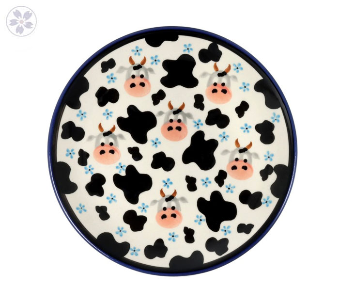 Talerz śniadaniowy ø 19,5 cm Ceramika Bolesławiec GU814 DEK1399A