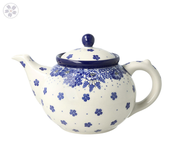 Czajnik do kawy V 1,2 L Ceramika Artystyczna Bolesławiec C060 dek1975X