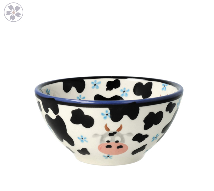 Miska Ceramika Bolesławiec V 0,2 L GU1953ADEK1399A Krówka