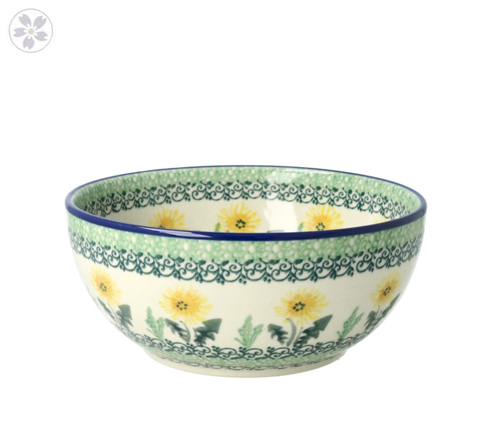 Miska na płatki Ceramika Artystyczna Bolesławiec C38 dek2638X