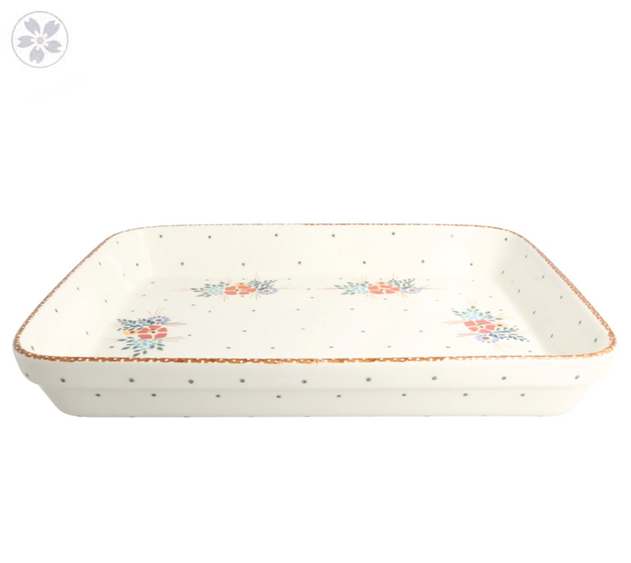 Półmisek prostokątny do zapiekania P105 GM13 Manufaktura w Bolesławcu